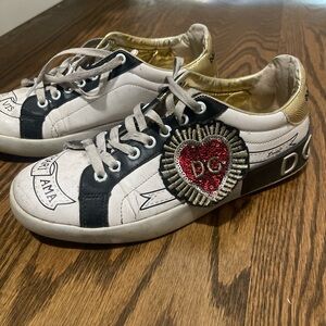 Well loved dolce and gabbana sneakers